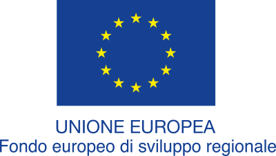 logo Unione Europea, fondo europeo di sviluppo regionale